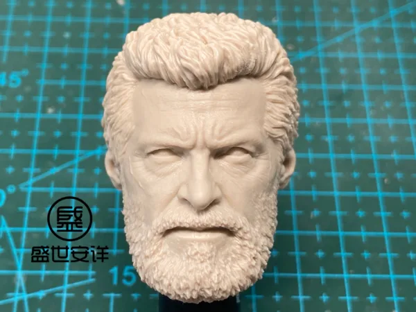 Old Wolverine - 1/6 Scale Unpainted Action Figure Head Sculpt