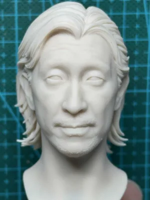 主图_001 (1) 王千源 - 1/6 Scale Unpainted Action Figure Head Sculpt