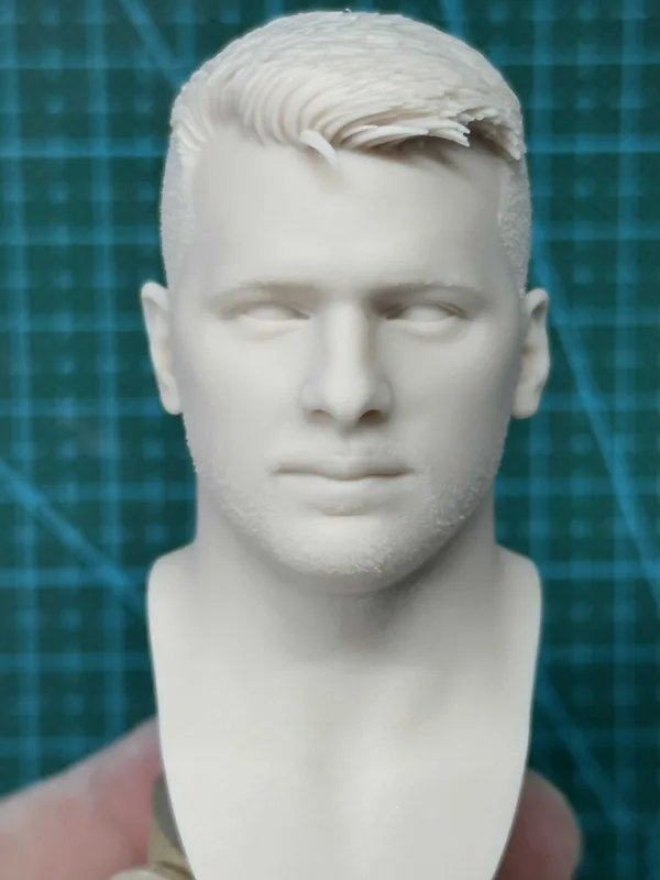 NBA Luka Dončić - 1/6 Scale Unpainted Action Figure Head Sculpt