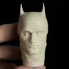Robert Pattinson Batman - 1/6 Scale Unpainted Action Figure Head Sculpt