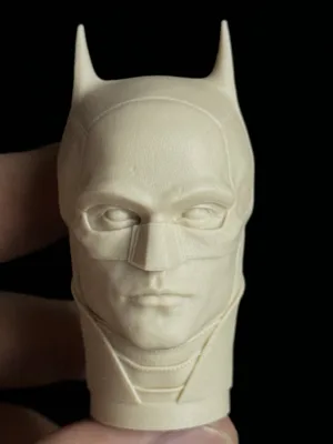 Robert Pattinson Batman - 1/6 Scale Unpainted Action Figure Head Sculpt