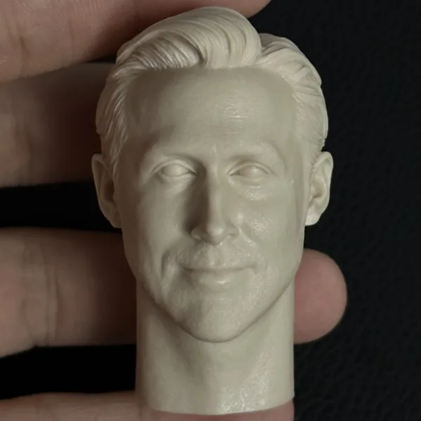 Ryan Gosling - 1/6 Scale Unpainted Action Figure Head Sculpt
