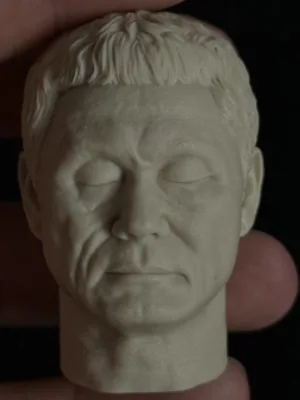 Kitano Takeshi きたの たけし - 1/6 Scale Unpainted Action Figure Head Sculpt