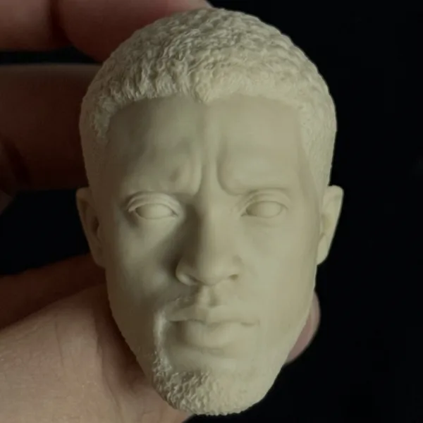 Black Panther - 1/6 Scale Unpainted Action Figure Head Sculpt