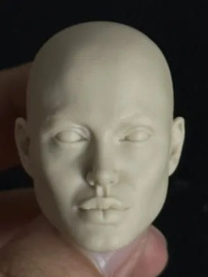 Angelina Jolie - 1/6 Scale Unpainted Action Figure Head Sculpt
