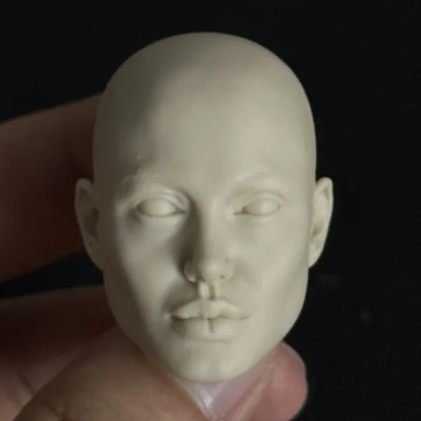 Angelina Jolie - 1/6 Scale Unpainted Action Figure Head Sculpt