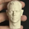 Matt Damon - 1/6 Scale Unpainted Action Figure Head Sculpt