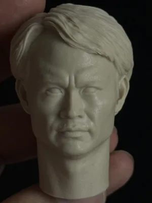 林正英 - 1/6 Scale Unpainted Action Figure Head Sculpt