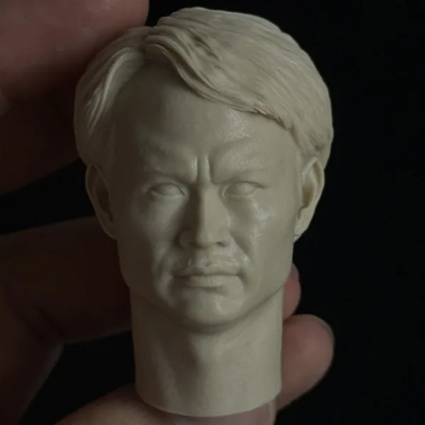 林正英 - 1/6 Scale Unpainted Action Figure Head Sculpt