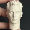 Chris Evans - 1/6 Scale Unpainted Action Figure Head Sculpt