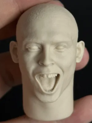 Ronaldo Luiz Nazario De Lima - 1/6 Scale Unpainted Action Figure Head Sculpt