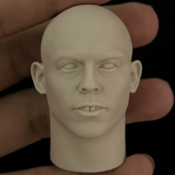 Ronaldo Luiz Nazario De Lima - 1/6 Scale Unpainted Action Figure Head Sculpt