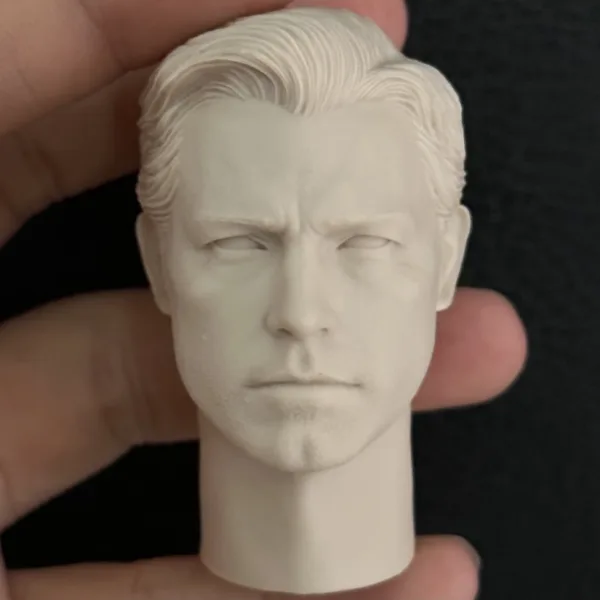Ben Affleck Batman - 1/6 Scale Unpainted Action Figure Head Sculpt