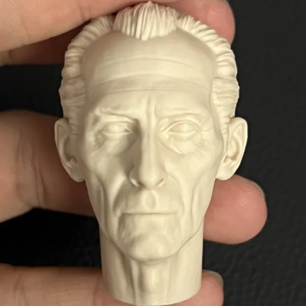Wilhuff Tarkin - 1/6 Scale Unpainted Action Figure Head Sculpt