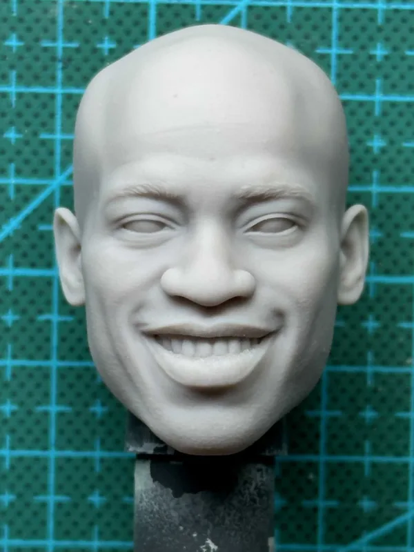 NBA Vince Carter - 1/6 Scale Unpainted Action Figure Head Sculpt