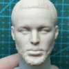NBA Stephen Curry - 1/6 Scale Unpainted Action Figure Head Sculpt