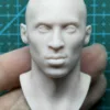 Kobe Bryant - 1/6 Scale Unpainted Action Figure Head Sculpt