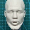 主图_001 NBA Damian Lillard - 1/6 Scale Unpainted Action Figure Head Sculpt