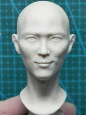 主图_001 方大同 Khalil Fong - 1/6 Scale Unpainted Action Figure Head Sculpt