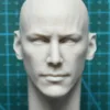 Keanu Reeves - 1/6 Scale Unpainted Action Figure Head Sculpt