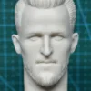 Harry Kane - 1/6 Scale Unpainted Action Figure Head Sculpt