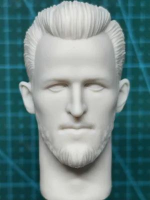 Harry Kane - 1/6 Scale Unpainted Action Figure Head Sculpt