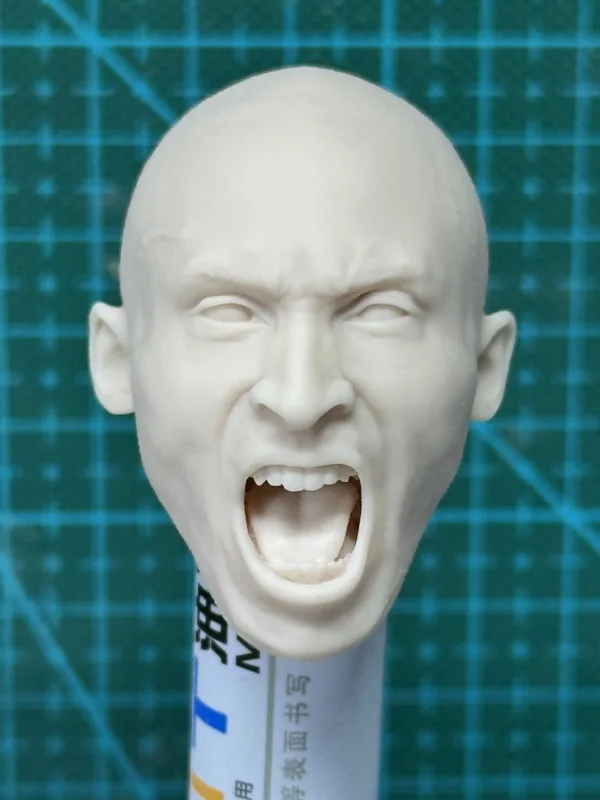 Kobe Bryant - 1/6 Scale Unpainted Action Figure Head Sculpt