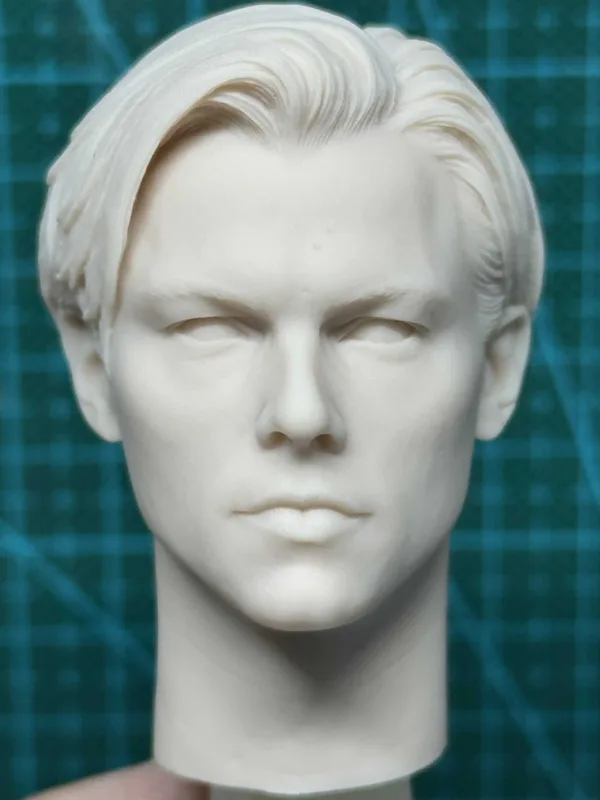 Leonardo DiCaprio - 1/6 Scale Unpainted Action Figure Head Sculpt