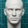 Captain America - 1/6 Scale Unpainted Action Figure Head Sculpt