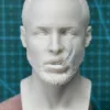 NBA Stephen Curry - 1/6 Scale Unpainted Action Figure Head Sculpt