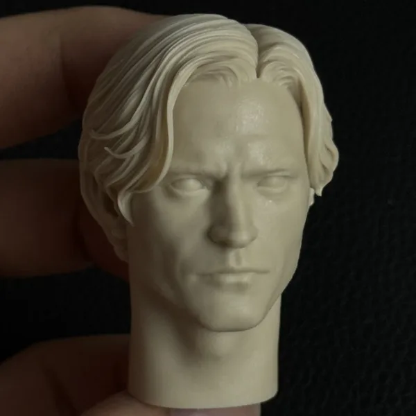 Robert Pattinson Batman - 1/6 Scale Unpainted Action Figure Head Sculpt