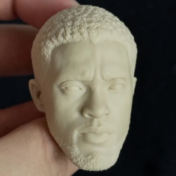 Black Panther - 1/6 Scale Unpainted Action Figure Head Sculpt