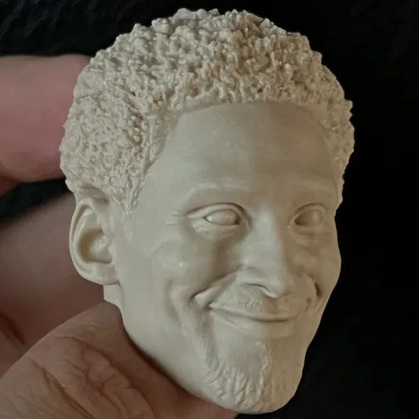 Kobe Bryant - 1/6 Scale Unpainted Action Figure Head Sculpt