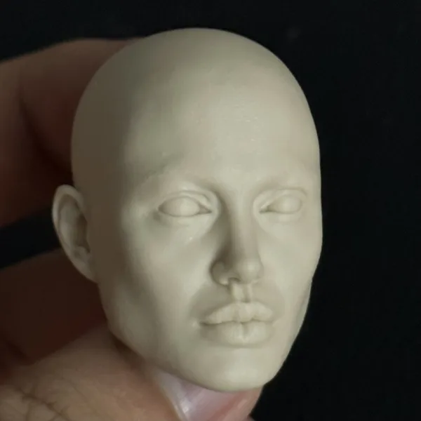 Angelina Jolie - 1/6 Scale Unpainted Action Figure Head Sculpt