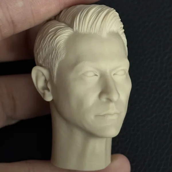 刘德华 Andy Lau - 1/6 Scale Unpainted Action Figure Head Sculpt