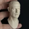 Andrew Lincoln - 1/6 Scale Unpainted Action Figure Head Sculpt