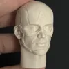 Captain America - 1/6 Scale Unpainted Action Figure Head Sculpt