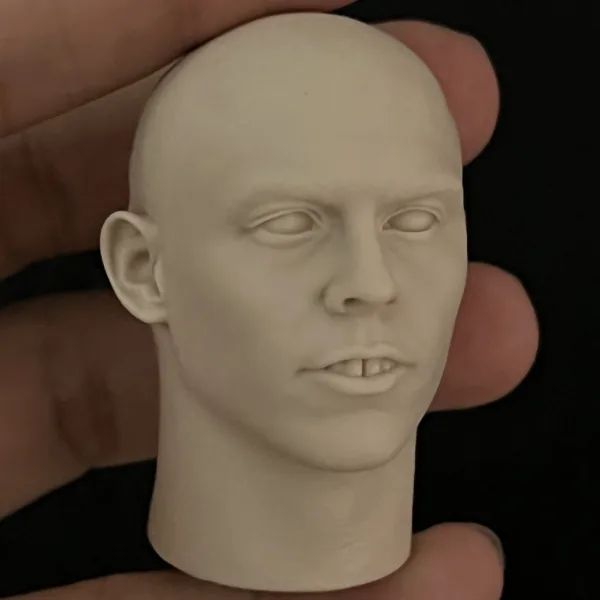 Ronaldo Luiz Nazario De Lima - 1/6 Scale Unpainted Action Figure Head Sculpt