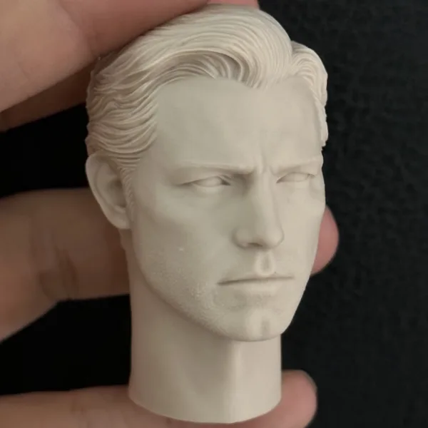 Ben Affleck Batman - 1/6 Scale Unpainted Action Figure Head Sculpt