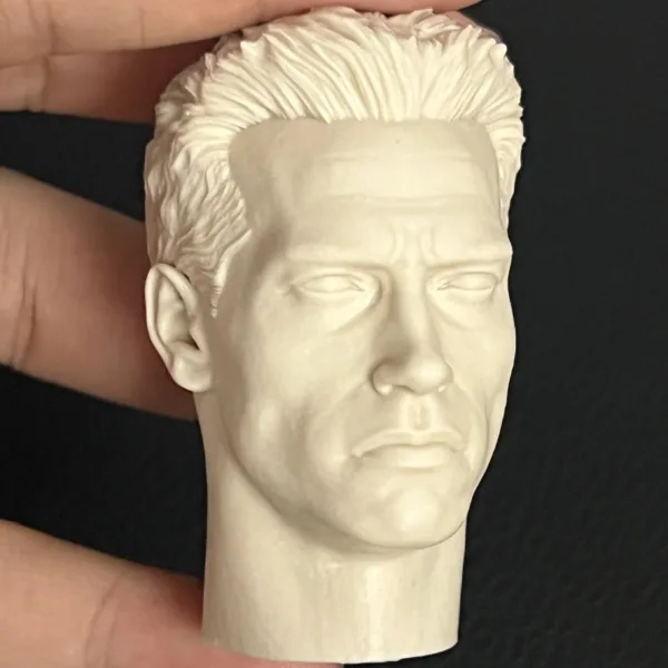 Arnold Schwarzenegger - 1/6 Scale Unpainted Action Figure Head Sculpt