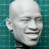 NBA Vince Carter - 1/6 Scale Unpainted Action Figure Head Sculpt