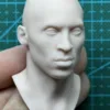 Kobe Bryant - 1/6 Scale Unpainted Action Figure Head Sculpt