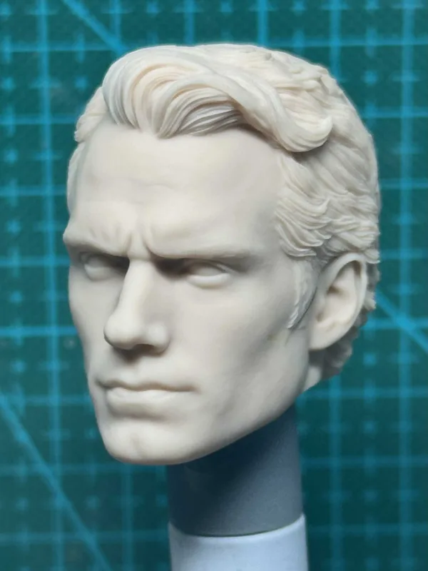 主图_002 Henry Cavill Superman - 1/6 Scale Unpainted Action Figure Head Sculpt