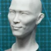 方大同 Khalil Fong - 1/6 Scale Unpainted Action Figure Head Sculpt