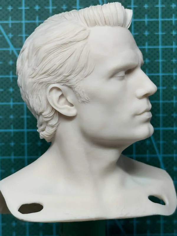 主图_002 Henry Cavill Superman - 1/6 Scale Unpainted Action Figure Head Sculpt
