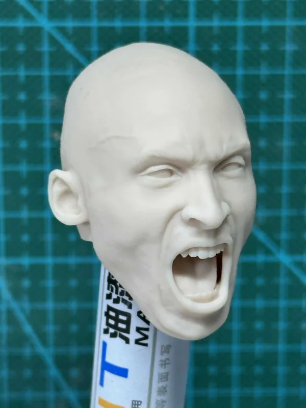 Kobe Bryant - 1/6 Scale Unpainted Action Figure Head Sculpt