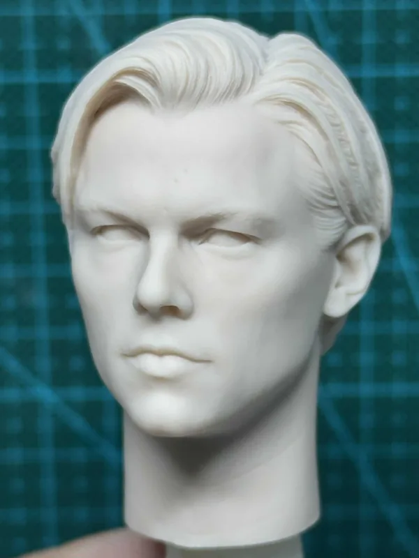 Leonardo DiCaprio - 1/6 Scale Unpainted Action Figure Head Sculpt