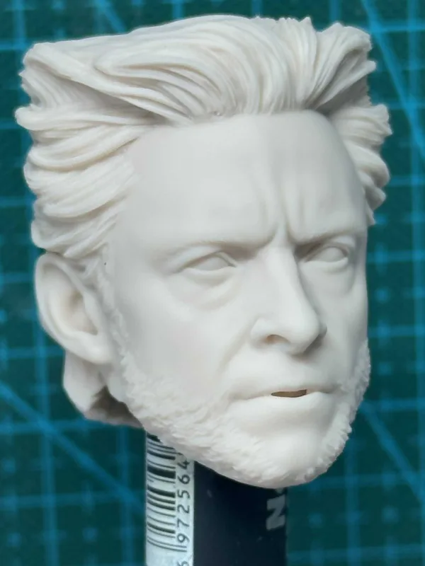 主图_002 Wolverine - 1/6 Scale Unpainted Action Figure Head Sculpt