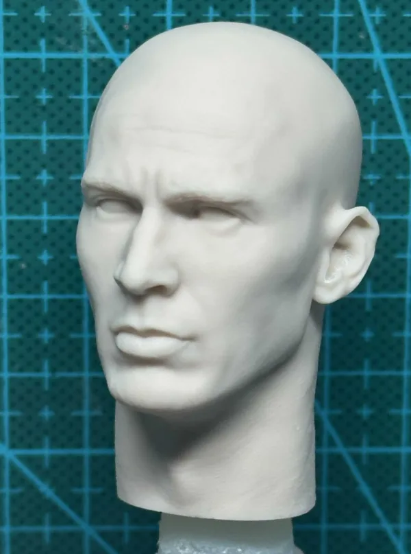Captain America - 1/6 Scale Unpainted Action Figure Head Sculpt