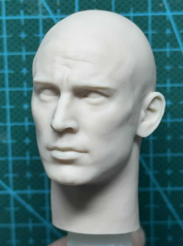 Captain America - 1/6 Scale Unpainted Action Figure Head Sculpt